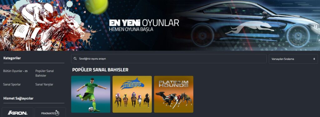 pokerklas sanal bahisler