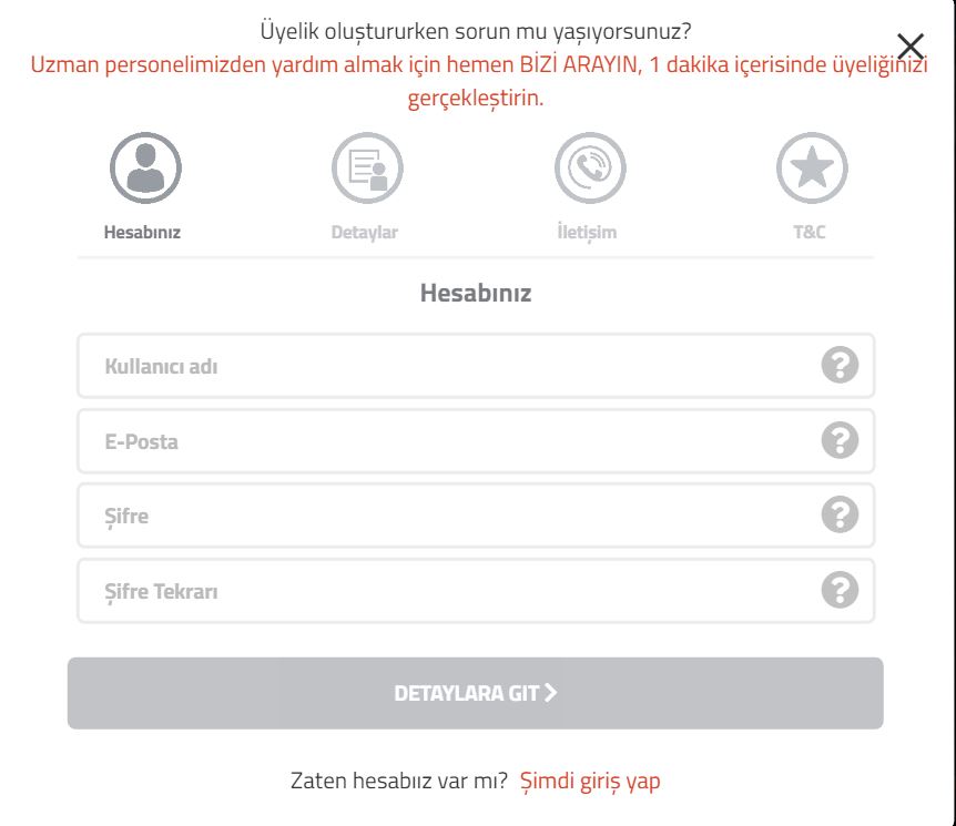 pokerklas üyelik